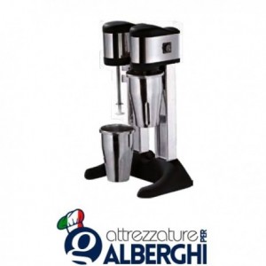 Frullatore professionale 2 bicchieri inox 3 Lt 600+600W 17,5x31x46 cm  Amitek - Arredo Piscopo